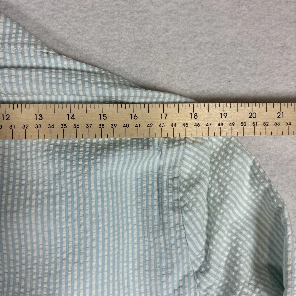 Criquet Suit Jacket Mens XL Seersucker Pimm's Cup Blazer Sport Coat Casual